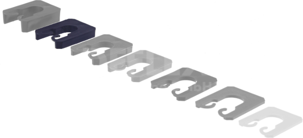 mounting fix 40x30x6 mm