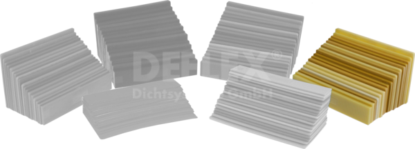 glazing block 100x24x4 mm