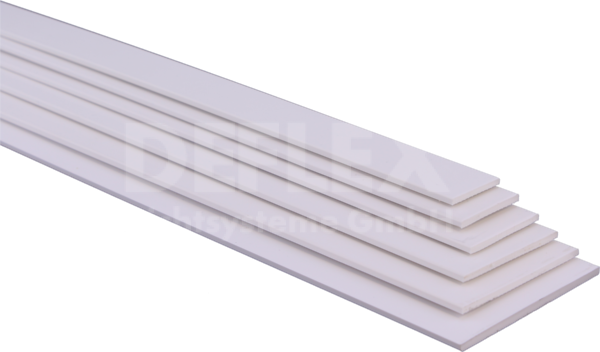 cover strip 6025 60x2,5 White