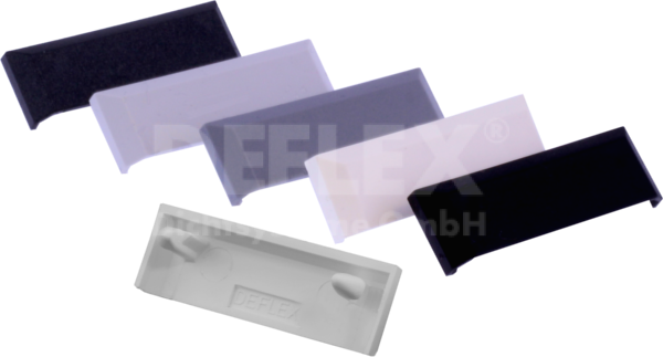 water slot cap 34/7001 for alumininium windows