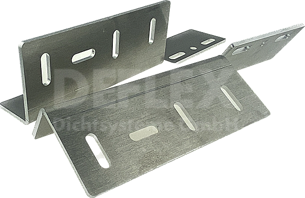 Anschlusswinkel 45+100 mm innen öffnend