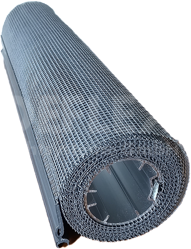 Gewebe auf Welle 3021, Grau , Auszug: 2,60 m