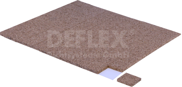 Stapelscheiben aus Kork 20x20x4 sk