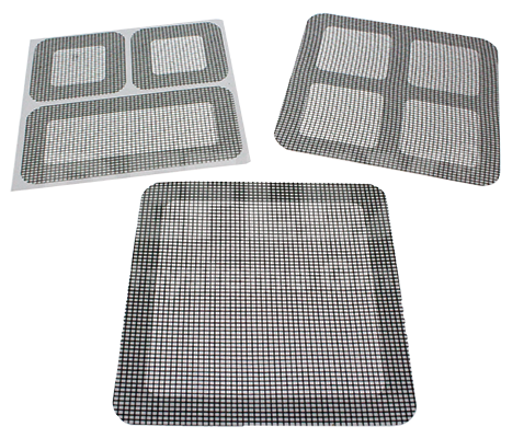 Reparatur-Patch für Insektengewebe Schwarz