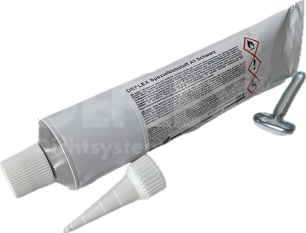 Spezialklebstoff A1 Schwarz