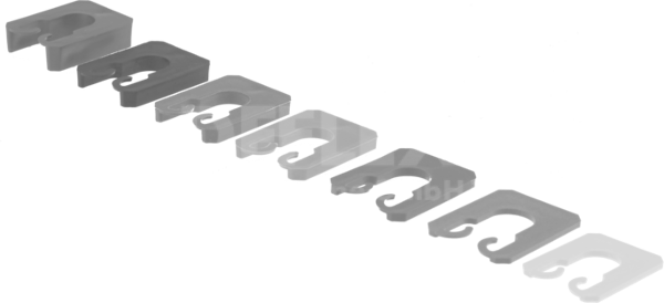 mounting fix 40x30x1 mm