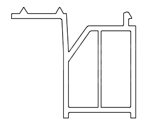 Fensterbankanschlussprofil 1870