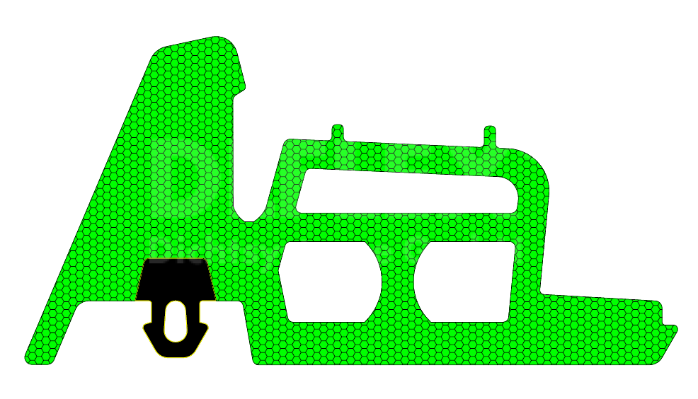 center gasket 66750 MD 75 easy cut