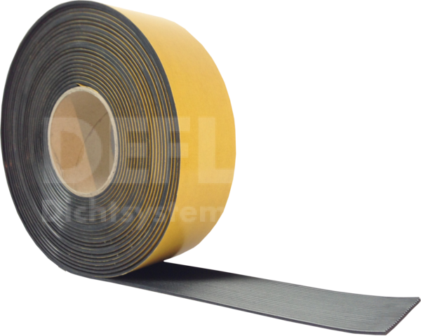 finely ribbed mat 50 x 3 mm, NR/SBR