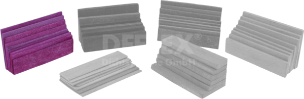 glazing wood 100x35x2 mm