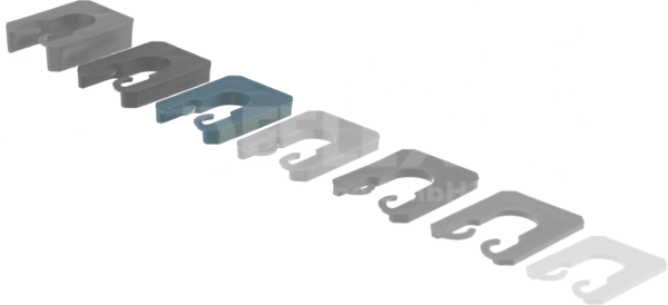 mounting fix 40x30x5 mm