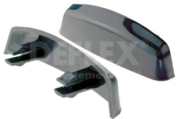 Wasserschlitzkappe WSK30-7012 Basaltgrau