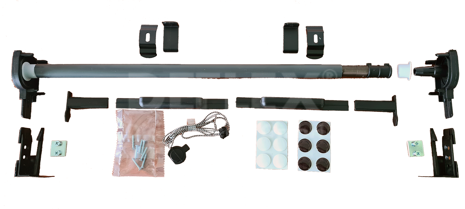 Accessory set for roller blind system