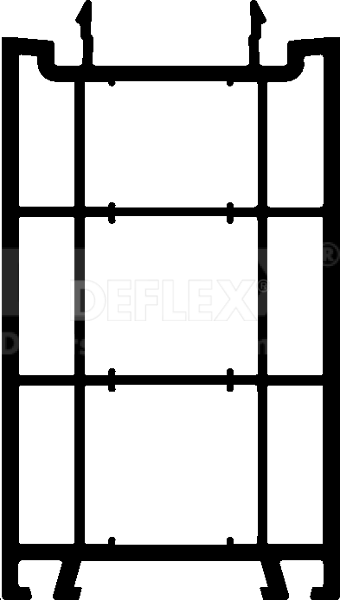 Blendrahmenverbreiterung 0100 60x100mm